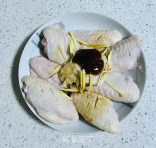 鸡翅蒸粉丝的做法步骤：3