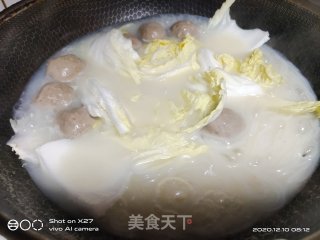 牛肉丸子煮米粉的做法步骤：8
