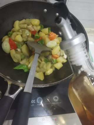 土豆炖茄子的做法步骤：7