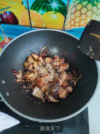 香辣鱼块的做法步骤：16