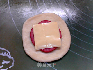 迷你香葱芝士火腿小方包的做法步骤：11