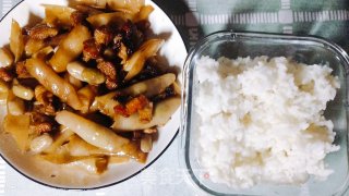 五花肉炖豆角的做法步骤：4