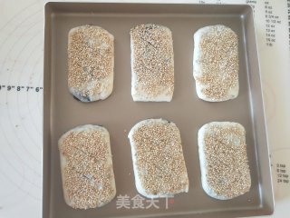 黑芝麻酱烧饼的做法步骤：11