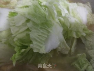 白菜冻豆腐汤的做法步骤：6