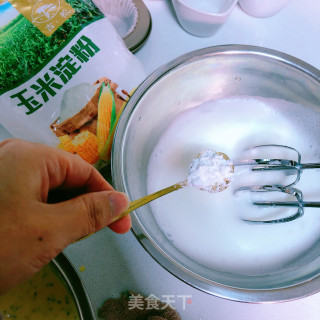 桂圆芝麻小米蛋糕的做法步骤：6