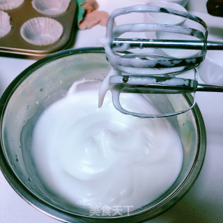 桂圆芝麻小米蛋糕的做法步骤：7