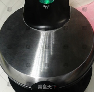 酵母版小米华夫饼的做法步骤：9