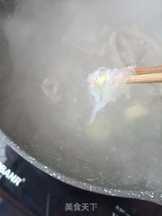 萝卜粉丝炖羊排的做法步骤：7