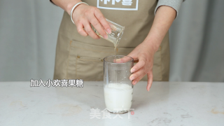 网红饮品蓝鲸椰奶做法的做法步骤：4