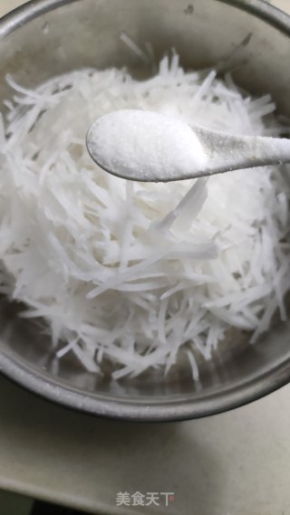 江西宁都萝卜丸子的做法步骤：2