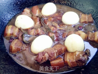 炖五花肉鸡蛋的做法步骤：9