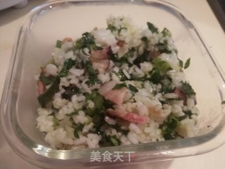 腊肉菜米饭的做法步骤：9