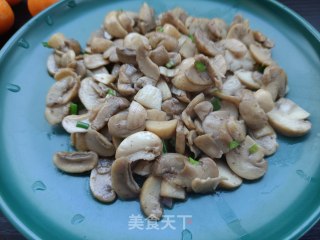 素炒口蘑的做法步骤：10