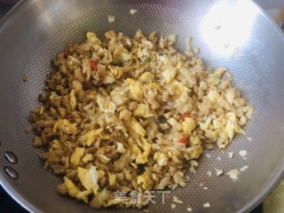 广东菜脯炒鸡蛋的做法步骤：9