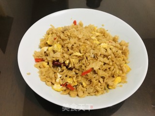 广东菜脯炒鸡蛋的做法步骤：10