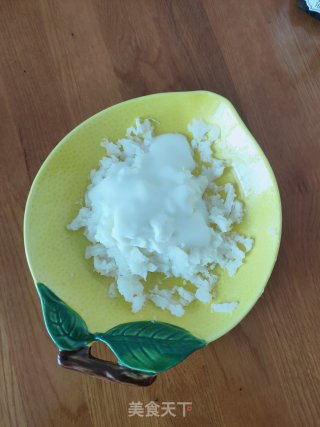 蓝莓山药的做法步骤：3