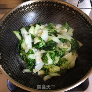 清炒黄心白菜的做法步骤：7