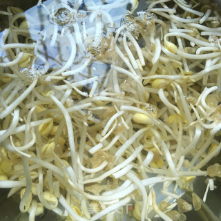 番茄炖黄豆芽的做法步骤：1
