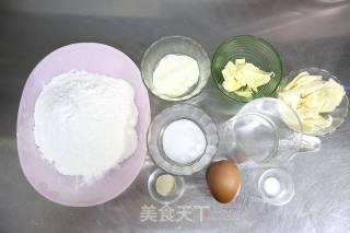老面肉松面包卷的做法步骤：1