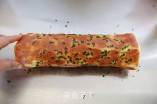 老面肉松面包卷的做法步骤：17