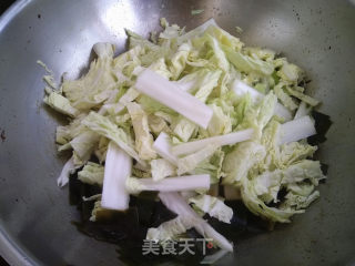 海带烧白菜的做法步骤：6