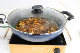 香菇炖鸡肉的做法步骤：6