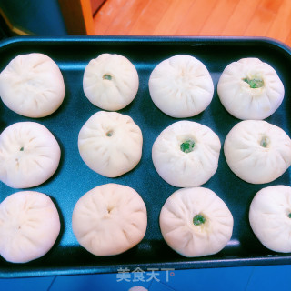 萝卜水煎包的做法步骤：9