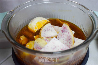 喷香好吃的芋头焖鸭的做法步骤：7