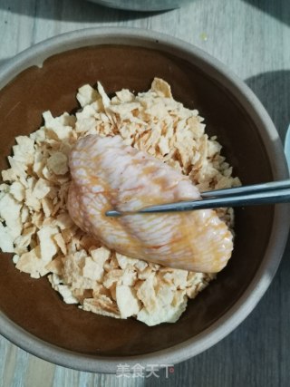 薯片烤鸡翅的做法步骤：4