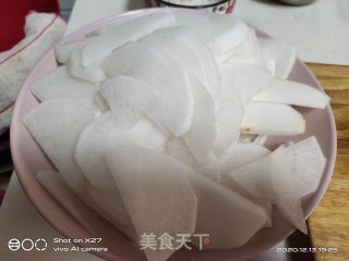 萝卜炖肉末的做法步骤：2