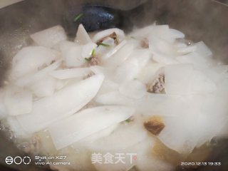 萝卜炖肉末的做法步骤：8