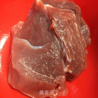 苦菜炖瘦肉的做法步骤：1
