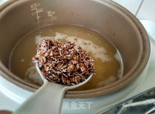 血燕麦绿豆粥的做法步骤：6