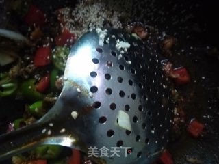 小炒鸡丁的做法步骤：7