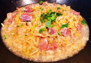 羊肉炖酸菜#羊肉#的做法步骤：13