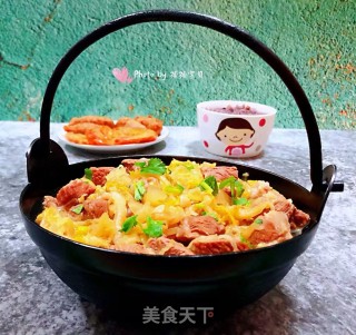 羊肉炖酸菜#羊肉#的做法步骤：16