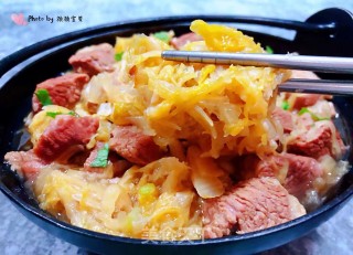 羊肉炖酸菜#羊肉#的做法步骤：17