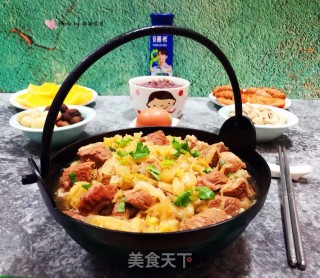 羊肉炖酸菜#羊肉#的做法步骤：19