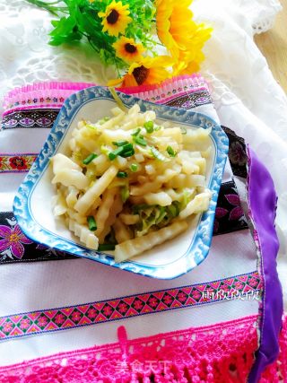 土豆炒白菜的做法步骤：8