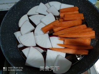 萝卜  清蒸萝卜的做法步骤：3