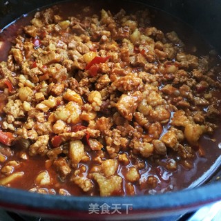豆瓣酱炖肉丁的做法步骤：13