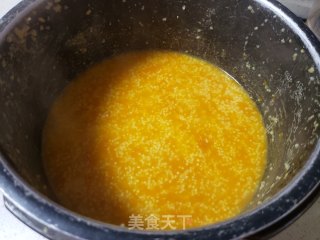 南瓜小米粥的做法步骤：5