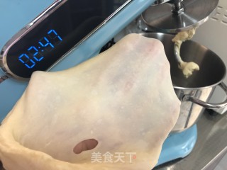 乳酪黄桃面包的做法步骤：4