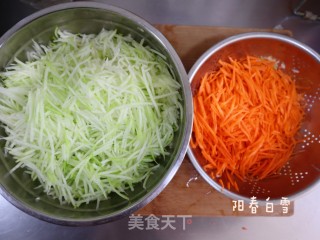 炸白萝卜素丸子❤️（北方冬季特色小吃）的做法步骤：2