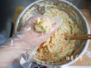炸白萝卜素丸子❤️（北方冬季特色小吃）的做法步骤：8