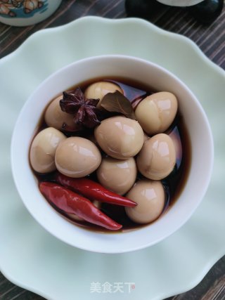五香鹌鹑蛋的做法步骤：9
