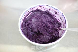豹纹紫薯蛋糕卷的做法步骤：5