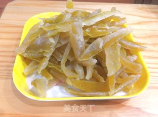 自制柚子皮糖的做法步骤：6