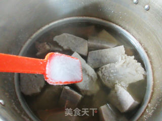 肉骨奉化芋头汤的做法步骤：10