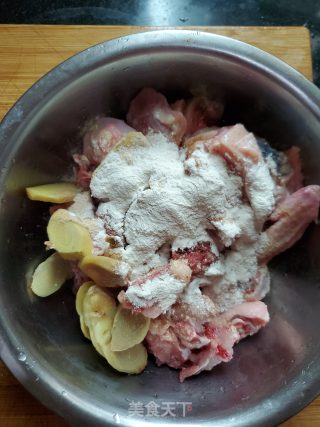 煎焗滑鸡的做法步骤：3